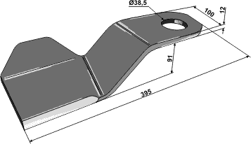 Nůž Spearhead 620MC pravý